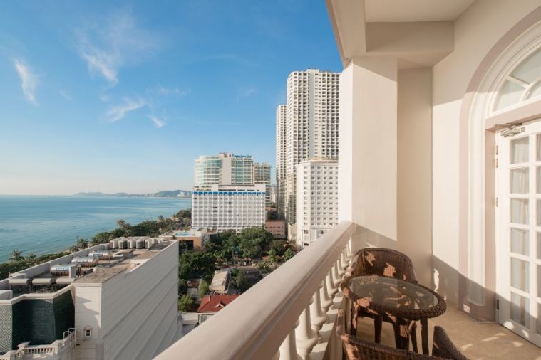 Phòng Deluxe Twin Ocean View